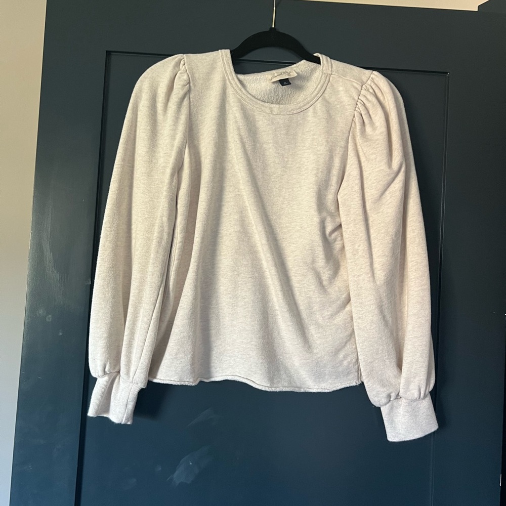 H&M Light Gray Long Sleeve Top